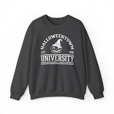 HALLOWEEN University WHITECrewneck Sweatshirt