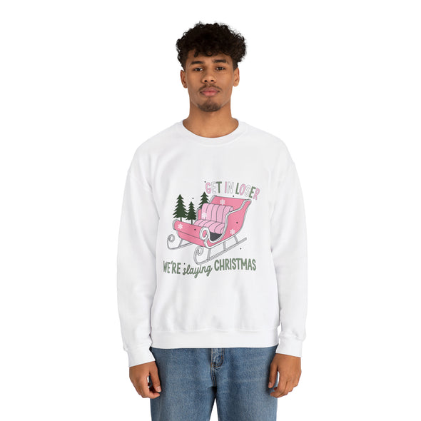 Slaying Christmas Crewneck Sweatshirt