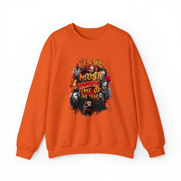IT'S THE MOST WONDERFUL TIME-HALLOWEEN Crewneck Sweatshirt