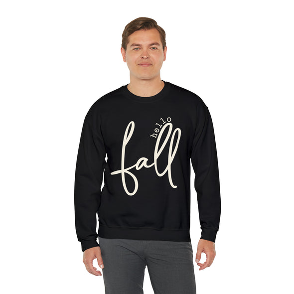HELLO FALL CREAM Crewneck Sweatshirt