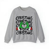 Grinchy Christmas Crewneck Sweatshirt