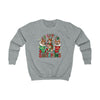 I Believe in Santa Paws Dogs- Kids Sweatshirt