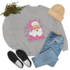 Believe Santa Pink Crewneck Sweatshirt