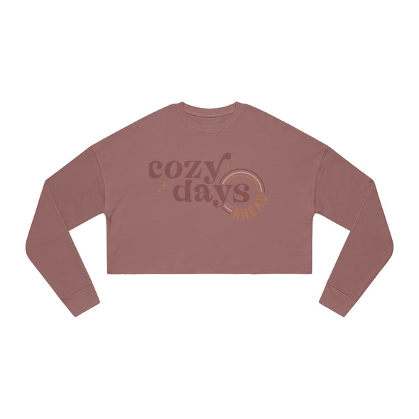 "Cozy days" Cropped Sweatshirt