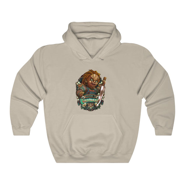 Chucky Welcome To Halloween-  Hooded Sweatshirt