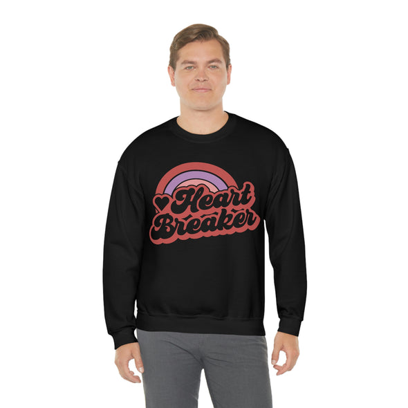Heart Breaker Retro- Crewneck Sweatshirt