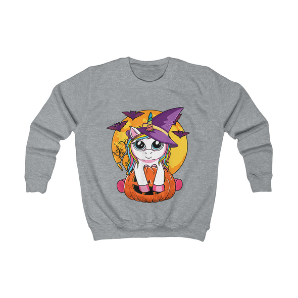 Witchy Unicorn Kids Sweatshirt