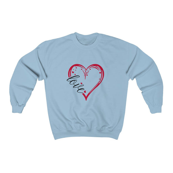 Love Heart- Crewneck Sweatshirt