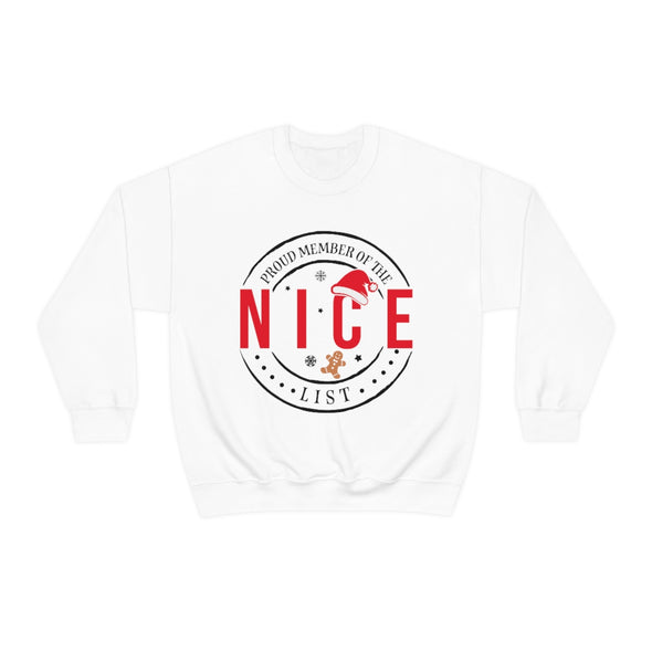 Nice List- Crewneck Sweatshirt