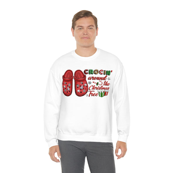 Crockin Around the Christmas Tree Crewneck Sweatshirt