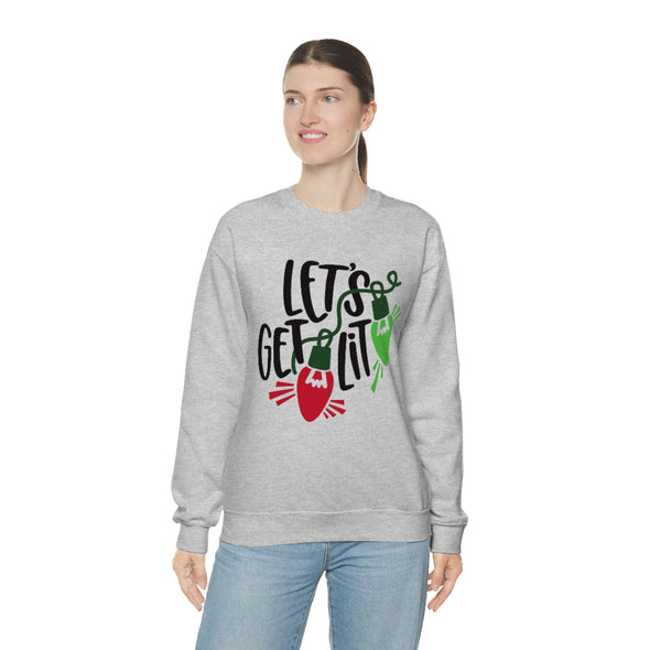 Let's Get Lit Crewneck Sweatshirt