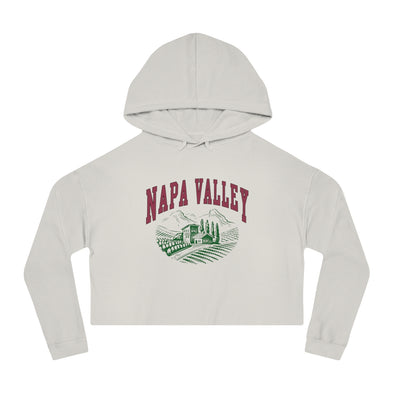 Napa Valley Cropped  Hooded Sweatshirt