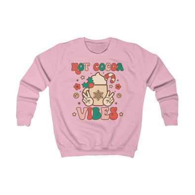 Hot Cocoa Vibes- Kids Sweatshirt