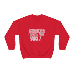 Sucker For you -Vintage Crewneck Sweatshirt