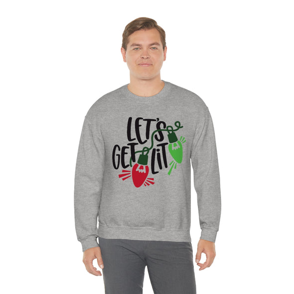 Let's Get Lit Crewneck Sweatshirt