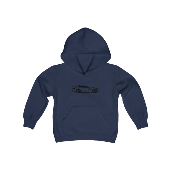 Luxe Sports Car- Youth Heavy Blend Hoodie