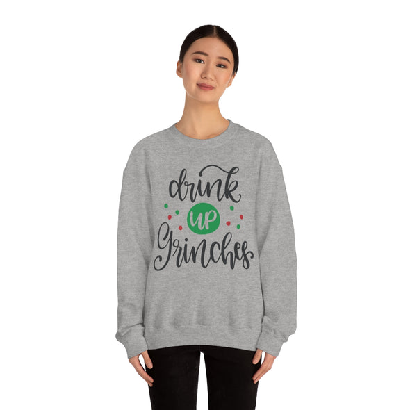 Drink Up Grinches Christmas Sweatshirt