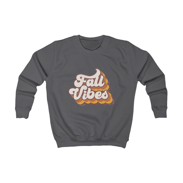 Fall Vibes- Kids Sweatshirt