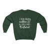 I run on coffee & Christmas cheer -Crewneck Sweatshirt