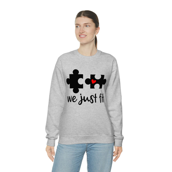 We Just Fit - Crewneck Sweatshirt