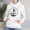 Ski on Mountain  -Hooded Sweatshirt