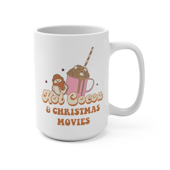 Hot Cocoa & Christmas Movies Mug