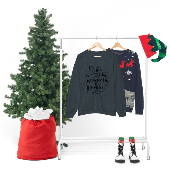 "It's the most wonderful time of the year" Crewneck Sweatshirt