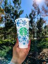 Holographic Starbucks Cold Cup