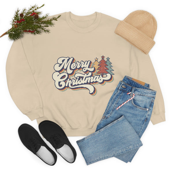 Merry Christmas Vintage Crewneck Sweatshirt
