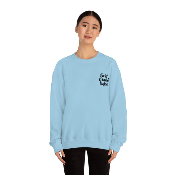 Self -Made  Crewneck Sweatshirt