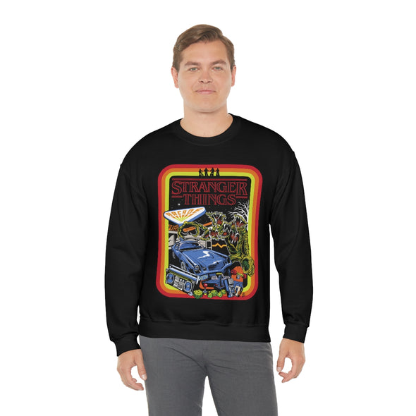 Retro  Vintage Stranger Things- Crewneck Sweatshirt