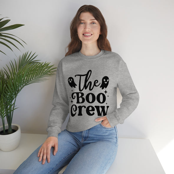 The Boo Crew- Black Font- Crewneck Sweatshirt
