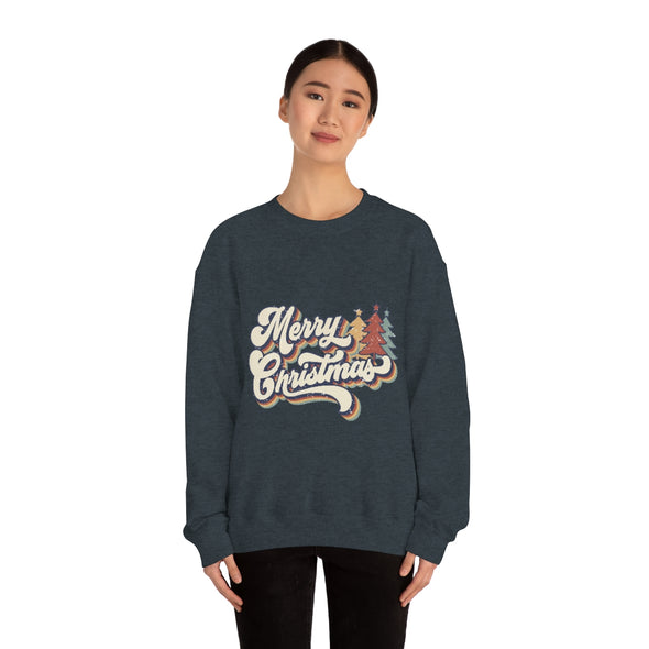 Merry Christmas Vintage Crewneck Sweatshirt