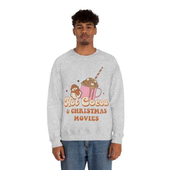 Hot Cocoa and Christmas Movies Sweatshirt
