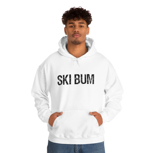 Ski Bum-  Hooded Sweatshirt