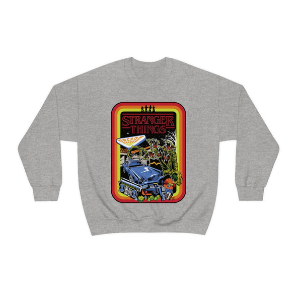 Retro  Vintage Stranger Things- Crewneck Sweatshirt