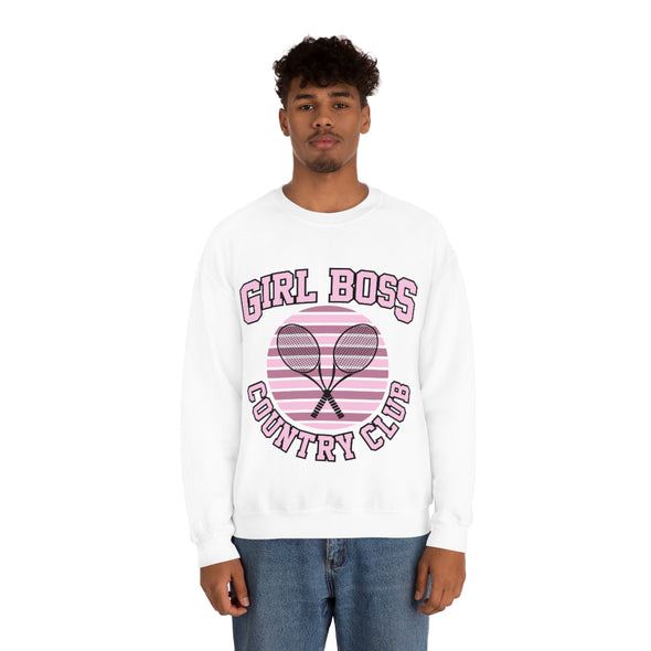 Girl Boss Country Club-  Crewneck Sweatshirt