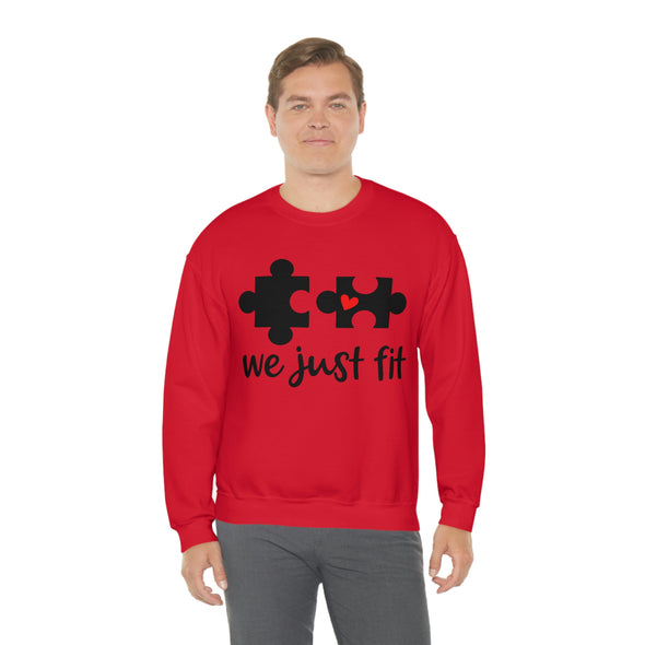 We Just Fit - Crewneck Sweatshirt
