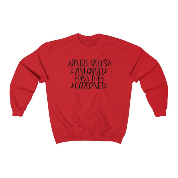 Jingle Wine Bells Crewneck Sweatshirt
